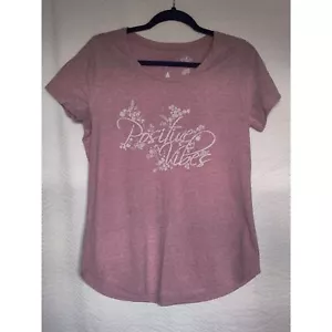 Vintage. St. John's Bay Active Large Damen Top Lilic Grafik T-Shirt - Bild 1 von 6