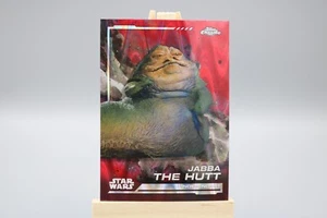 2024 Topps Chrome Star Wars Jabba The Hutt Red Raywave SP Refractor #118 - Imagen 1 de 2