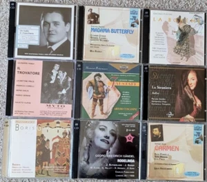 Classical Opera Double CDs X 9 (18 Discs) Job Lot Bundle - Picture 1 of 4