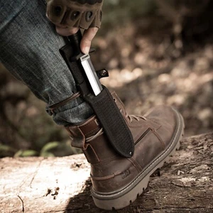 8.8" Hunting Boot Knife Fixed Blade Knife With Sheaht Camping Tactical Knives - Picture 1 of 10