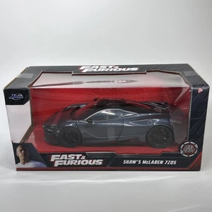Jada Toys 2021 Fast & Furious McLaren 720S Gray 1:24 Diecast Model Car - #391 - Bild 1 von 10