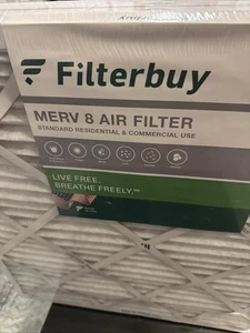 NEW Filter Buy  24x24x1 Air Filter 6-PACK MERV 8 Standard Residential Commercial - Picture 1 of 8