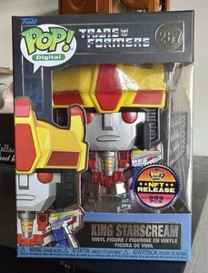 GRAIL Funko Pop Digital: KING STARSCREAM #267 Transformers Series 2 999 Pcs. - Picture 1 of 7