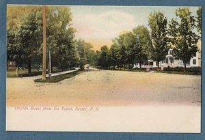 Postal D99 c1905 Village Street Mont Vernon NH parte posterior indivisa ex+ - Imagen 1 de 1