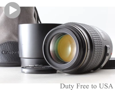 [N COMO NUEVO con Capucha] Teleobjetivo Canon EF 100mm f2.8 Macro USM Lente d... - Imagen 1 de 4