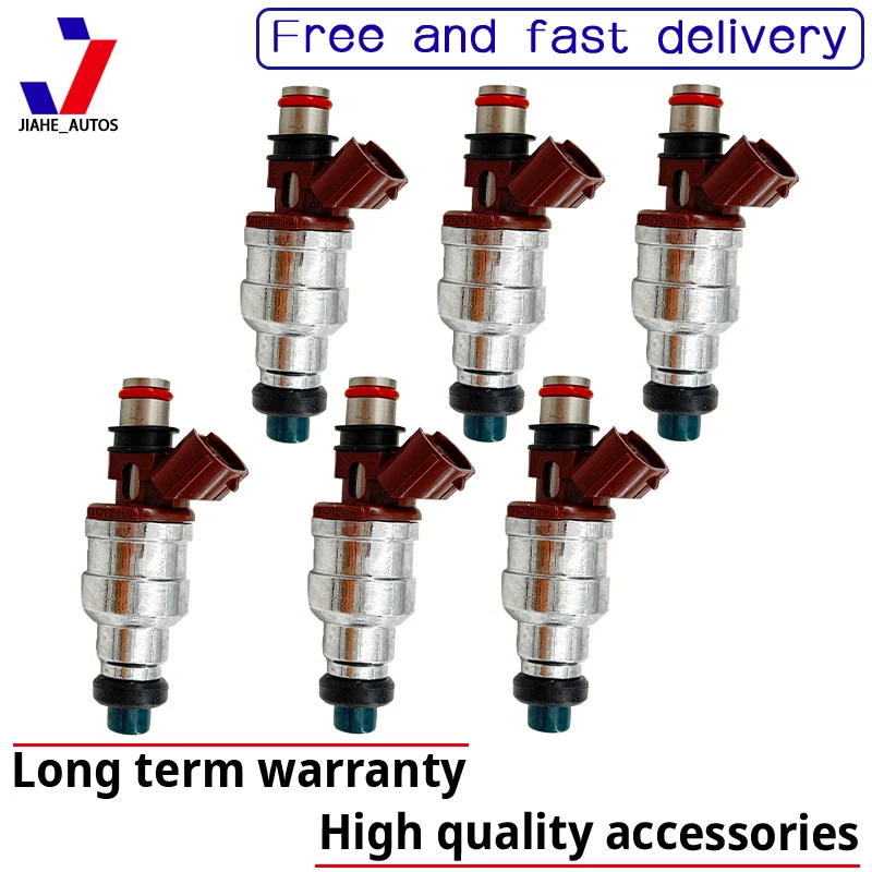 6PCS For Toyota 4Runner Pickup 89-95 3Vze Upgrade Fuel Injectors - Изображение 1 из 4