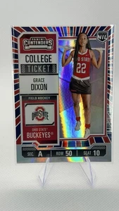 Grace Dixon 2025 Panini Ohio State NIL #23 College Ticket Red White & Blue OSU - Bild 1 von 1