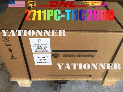 BRAND New ALLEN BRADLEY 2711PC-T6C20D8 Panelview Plus Compact600 Touch FREE SHIP - Image 1 of 4