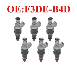 6x Fuel Injectors F3DE-B4D For FORD 1994-996 Ford Mustang 3.8L V6- - Picture 1 of 5