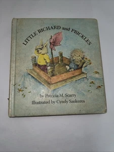Little Richard and Prickles Patricia M Scarry Cyndy Szekeres 1971 First Edition - Imagen 1 de 8