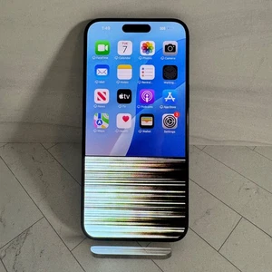 Apple iPhone 15 Pro Max Negro 256 GB AT&T Cricket Pantalla LCD dañada #H43 - Imagen 1 de 10
