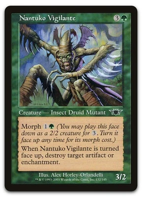 Nantuko Vigilante #132 (NM) Legions LGN Magic MTG - Image 1 of 2