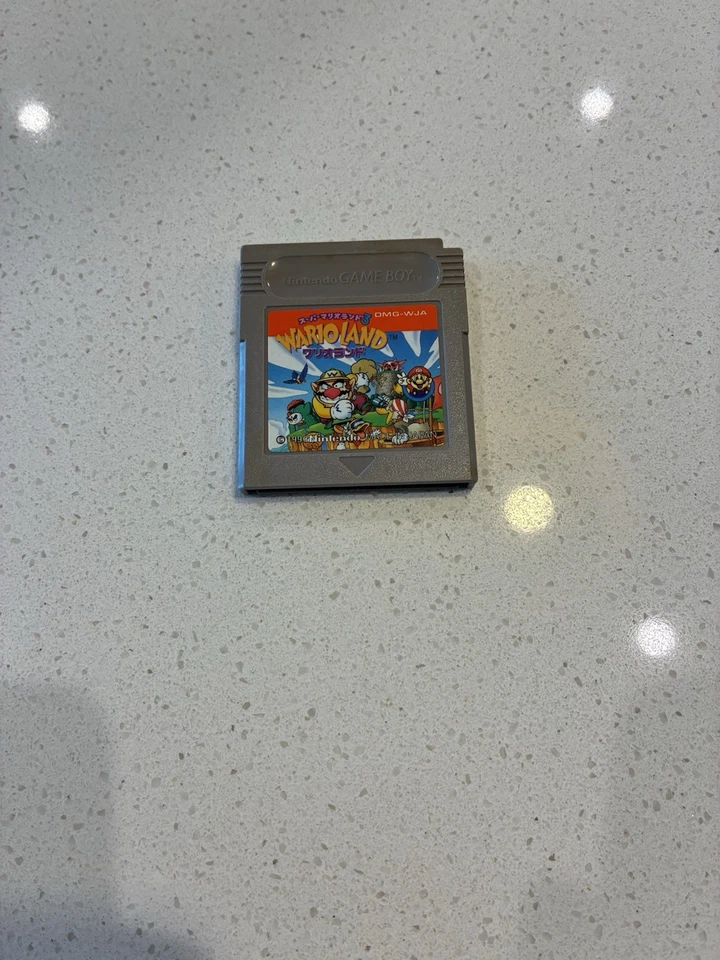 Super Mario Land 3 Wario Land Game Boy japonés GB Japón importación vendedor de EE. UU. Foto 1 de 1