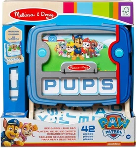 PAW Patrol Melissa & Doug See & Spell PUP Pad âge 4+ certifié FSC 33325 - Photo 1/6