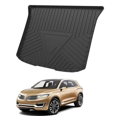 Set for 2007-2015 Lincoln MKX Floor Mat Rear Trunk Cargo Liner Mat Carpet Black - Image 1 of 4