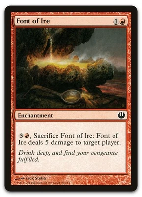 Font of Ire #97 (NM) Journey Into Nyx JOU Magic MTG - Image 1 of 2
