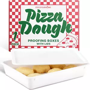 Pizza Dough Proofing Container Lid 1 Pack Homemade Bread Box - Picture 1 of 1
