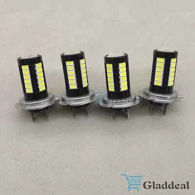 4x H7 Super Bright LED Headlight Bulbs Conversion For High Low Beam 6000K White - Image 1 of 4