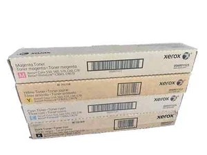 Xerox Color 550/560/570 c60, c70 Genuine Toner Cartridge -BMCY Colors - Picture 1 of 3