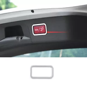 For 2016-22 Mercedes-Benz GLC Silver Steel Tailgate Rear Door Handle Frame Trim - Picture 1 of 7