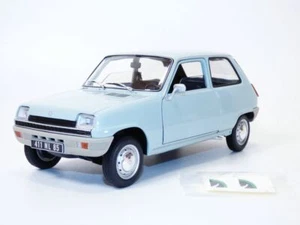 RENAULT 5 - R5 bleu clair 1972 1/18 + yeux - Picture 1 of 5