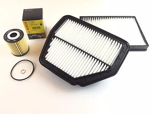 Oil Filter Bosch + Air Pollen Vauxhall Antara Chevrolet Captiva 2.0 - Picture 1 of 4