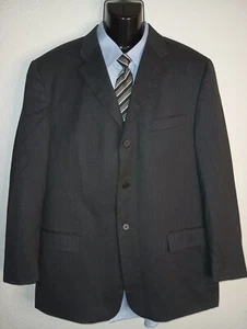 Perry Ellis Portfolio Men's Blazer Sports Coat Jacket Wool 3 Buttons 46R M006 - Picture 1 of 10