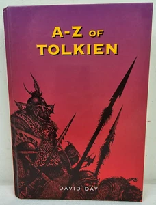 JRR Tolkien David Day The A-Z Of Tolkien Concordance Guide Illustrated Hardcover - Picture 1 of 6