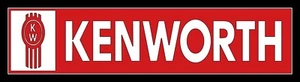 Kenworth Motor Trucks NEW Metal Sign 12"x36" USA STEEL XL Size - 4 lbs - Picture 1 of 1
