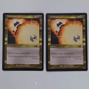 Misprint Miscut Oddity Error Centered Dark Back Apocalypse Vindicate 2 Magic MTG - Picture 1 of 7