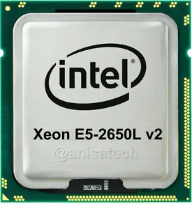 Intel Xeon E5-2650L v2 Server CPU 10 Core 1.70GHz 25MB SR19Y Turbo 2.10Ghz 70W - Picture 1 of 2
