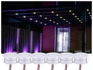 LED Beleuchtung Set Terrassenüberdachung 5-20 Spots kaltweiss Terrassendach - Bild 1 von 8