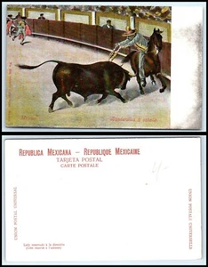 Cartolina MESSICO - corrida, Banderillas a Caballo B27 - Foto 1 di 1