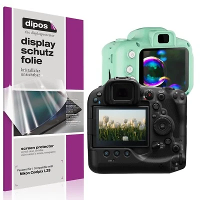 4x Screen Protector for Nikon Coolpix L28 Protection Crystal Clear dipos - Image 1 of 4