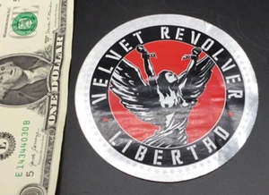 2 ½" Velvet Revolver Libertad Vinyl Stickers Decal UN-USED - Picture 1 of 4