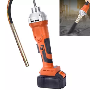 Vibratore portatile per calcestruzzo vibrante cemento senza fili agli ioni di litio con asta vibrante - Foto 1 di 12