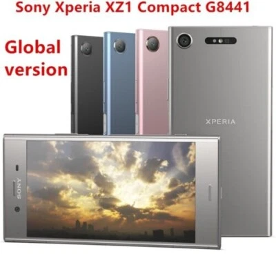Sony Xperia XZ1 Compact G8441 32GB Black Unlocked Android Smartphone New Sealed - Image 1 of 4