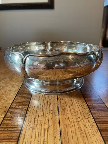 Kalo Sterling Silver Centerpiece Bowl Hand Wrought #5811B (#1192) Cover
