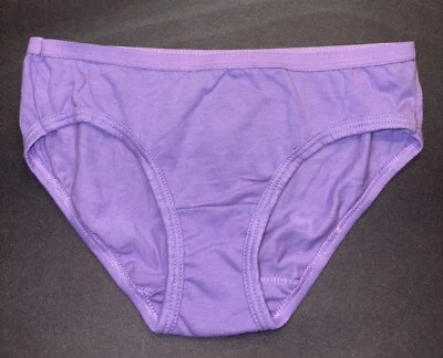 Fruit Of The Loom Girl Sz 10 Y2K Hipster Cotton Bikini Panty Underwear - Image 1 of 3