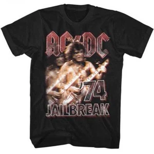 ACDC Malcolm Angus Young Classic Rock Band Guitarrista CONCIERTO Adulto Camiseta 17 - Imagen 1 de 1
