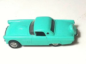 1988 Tootsie Toy Hard Body '56 FORD T-BIRD teal Die Cast Metal - Picture 1 of 11