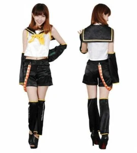 Rin Kagamine Cosplay Costume Dance Costume Carnival Birthday Shorts Set Party - Picture 1 of 30