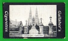 ARMAGH CATHEDRAL 1908-1910 GALLAHER CIGARETTE IRISH VIEW SCENERY #355 NO CREASES
