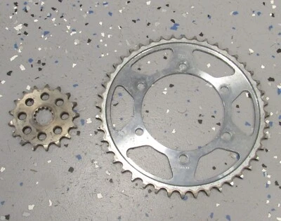 RK Drive Sprocket Set (Front & Rear) 16-24 GSXS1000 GSX-S1000 *USED* - Image 1 of 4