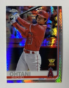 2019 Topps Chrome PRISM REFRACTOR PARALLEL SHOHEI OHTANI #1 Rookie Cup - Picture 1 of 2