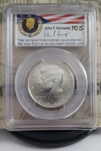 2014-D Silver Kennedy - 50th Anniversary - PCGS MS70 FS - Top Grade! 9421 - Picture 1 of 5