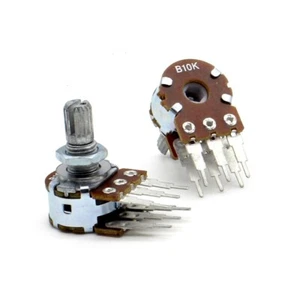 Potentiomètre Double stéréo B10K - SrPassives - 63pot070