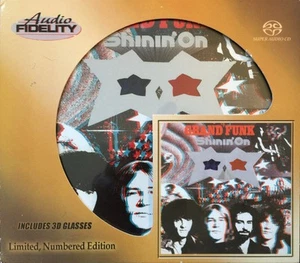 Grand Funk Railroad - Shinin' On (SACD, Hybrid, Album, Ltd, Num, RE, RM) (Near M - Picture 1 of 5