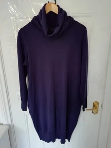 Pupa For Ever Made in Italy Milano Pullover Kleid L extra feine Merinowolle Taschen - Bild 1 von 10