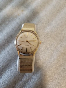 RELOJ CRONÓMETRO AUTOMÁTICO VINTAGE ZENITH CAPTAIN ORO 14K 25J 2542 PIEZAS - FUNCIONANDO - Imagen 1 de 19